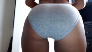 Belle’s Grey Cotton Panties