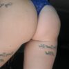 Liberty's Blue Lace Thong - Image 2