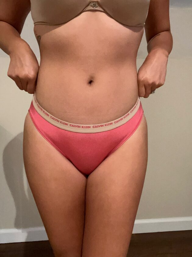 Jasmine's Satin Pink CK Panties