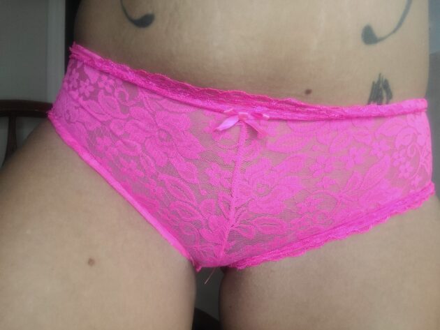 Liberty's Pink Lace Cheekies - Image 2