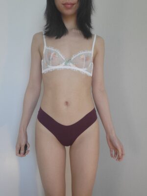 Zira’s Burgundy Thong