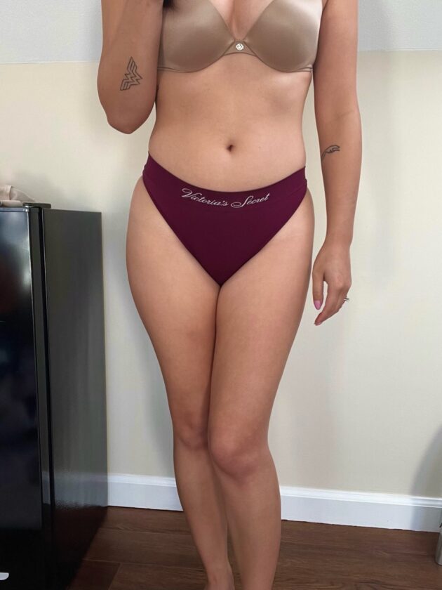 Jasmine's Maroon VS Thong - Image 2