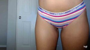 Belle’s Multi Stripe Lavender Panty