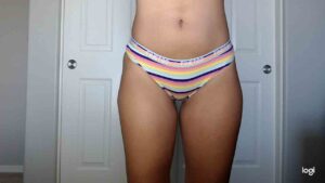 Belle’s Multi Stripe Pink Panty