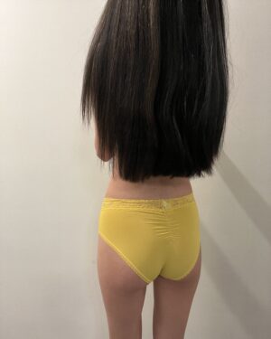 Jaid’s Yellow Floral Lace Panty