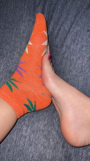 Jaid’s Orange Socks