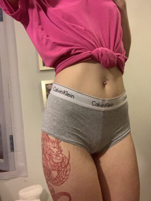 Kicia’s Grey CK Boyshorts