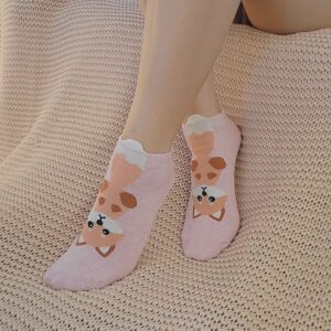 Zira’s Pink Fox Socks