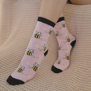 Zira’s Tall Bees Socks