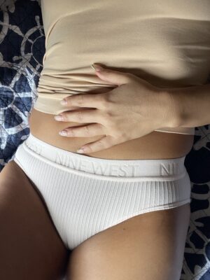 Chloe’s White Nine West Panty