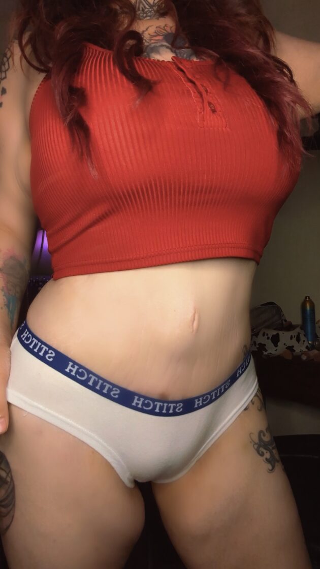 Jolene's Blue and White Panty