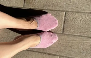 Selena’s Light Pink Socks