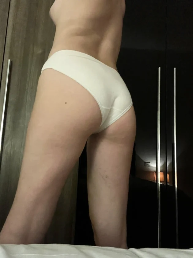 Mia's White Cotton Panty - Image 2