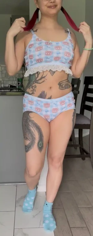 Selena’s [SET] Baby Blue Teddy Bear Set