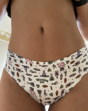 Chloe’s White Witchy Panty