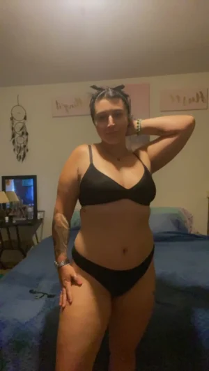 Stella’s Black Thong