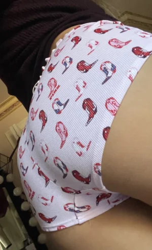 Chloe’s Red and Pink Cowgirl Boot Boy Short Panty