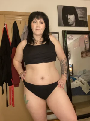 Stella’s Black Thong