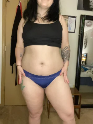 Stella’s Blue Thong