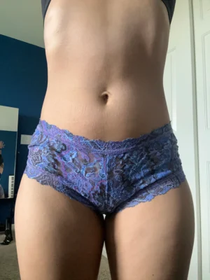 Belle’s Periwinkle Lace Panty