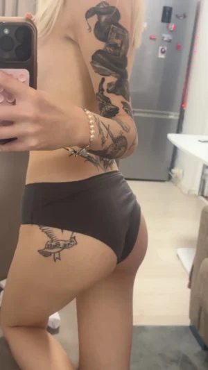 Azalea’s Worn Dark Grey Panty